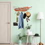 Wallity Irene Gancho de Pared de Metal Multicolor
